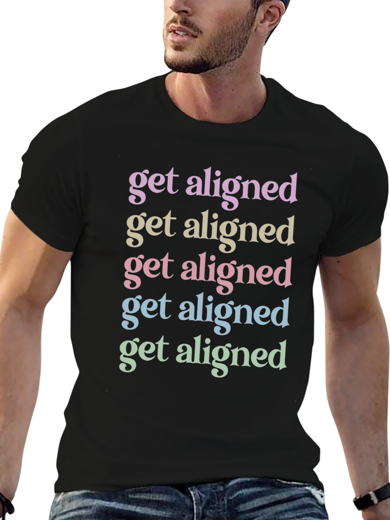 Get Aligned Graphic Tee - Comfort & Style