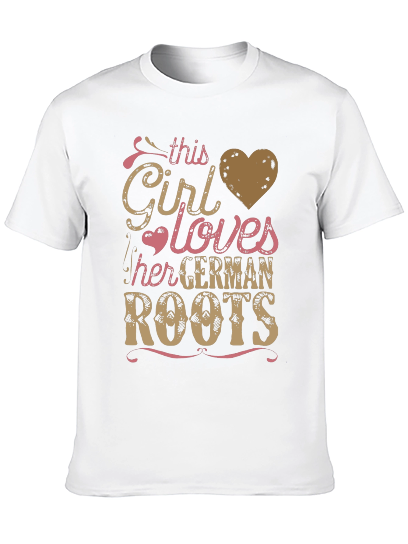 German Roots Graphic Tee - This Girl Loves Germany