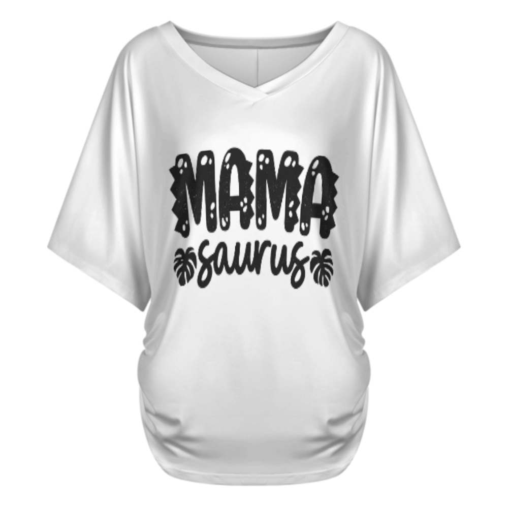 Mamasaurus – Fun Dinosaur Mom Graphic T-Shirt(z1090)
