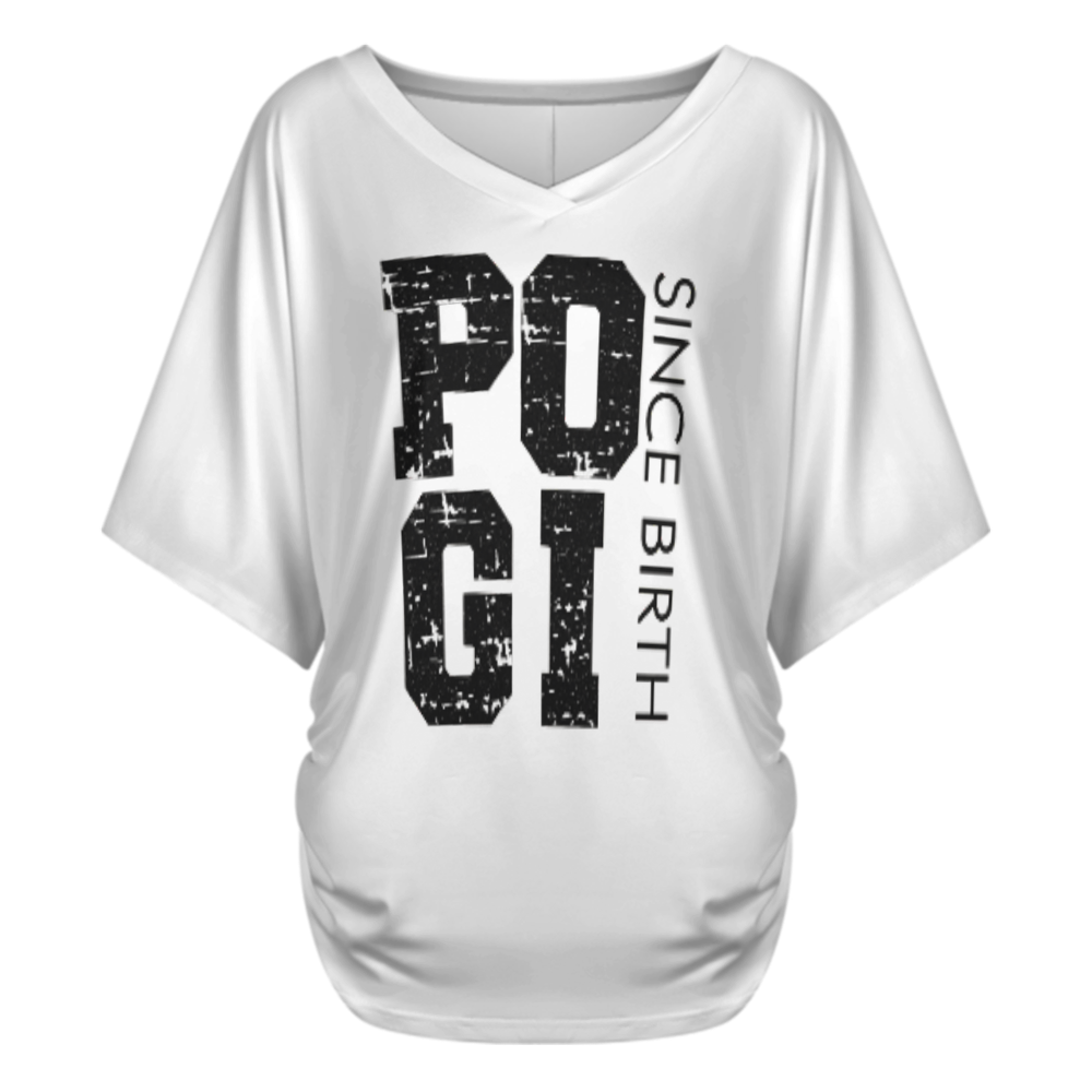 POGI Since Birth – Bold Monochrome Graphic T-Shirt(z1088)