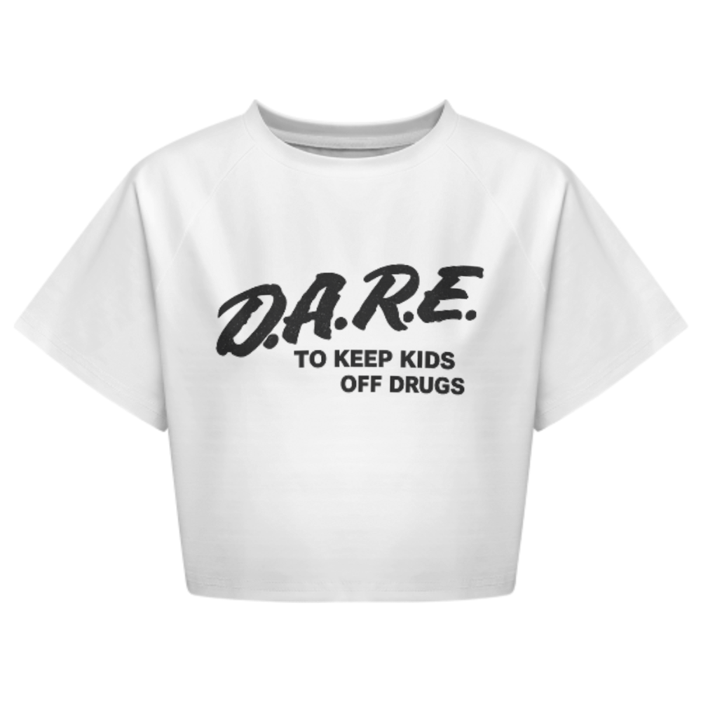 D.A.R.E. To Keep Kids Off Drugs Shirt – Retro 90s Awareness Graphic Tee(z1121)