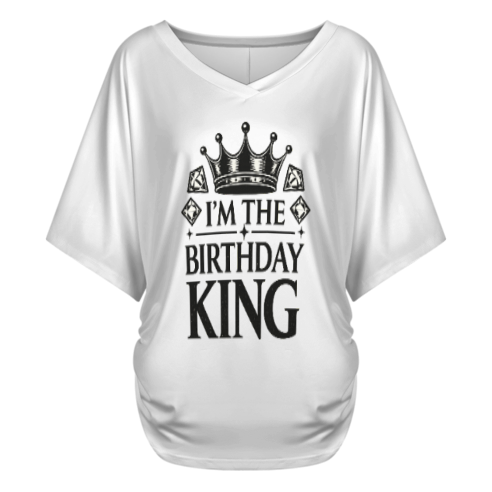 I'm the Birthday King – Bold Birthday Celebration Graphic T-Shirt(z1086)
