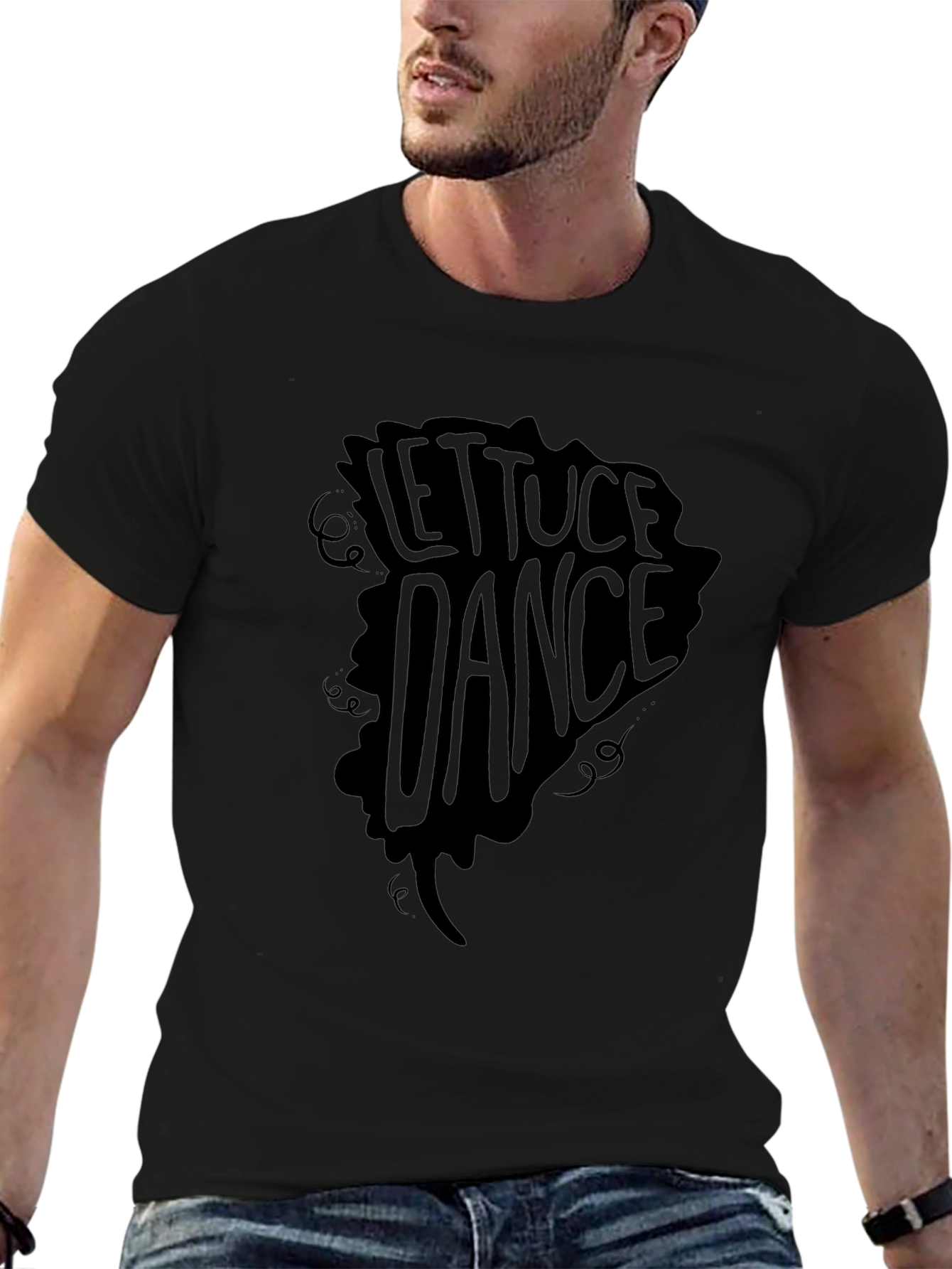 Lettuce Dance Graphic T-Shirt - Black