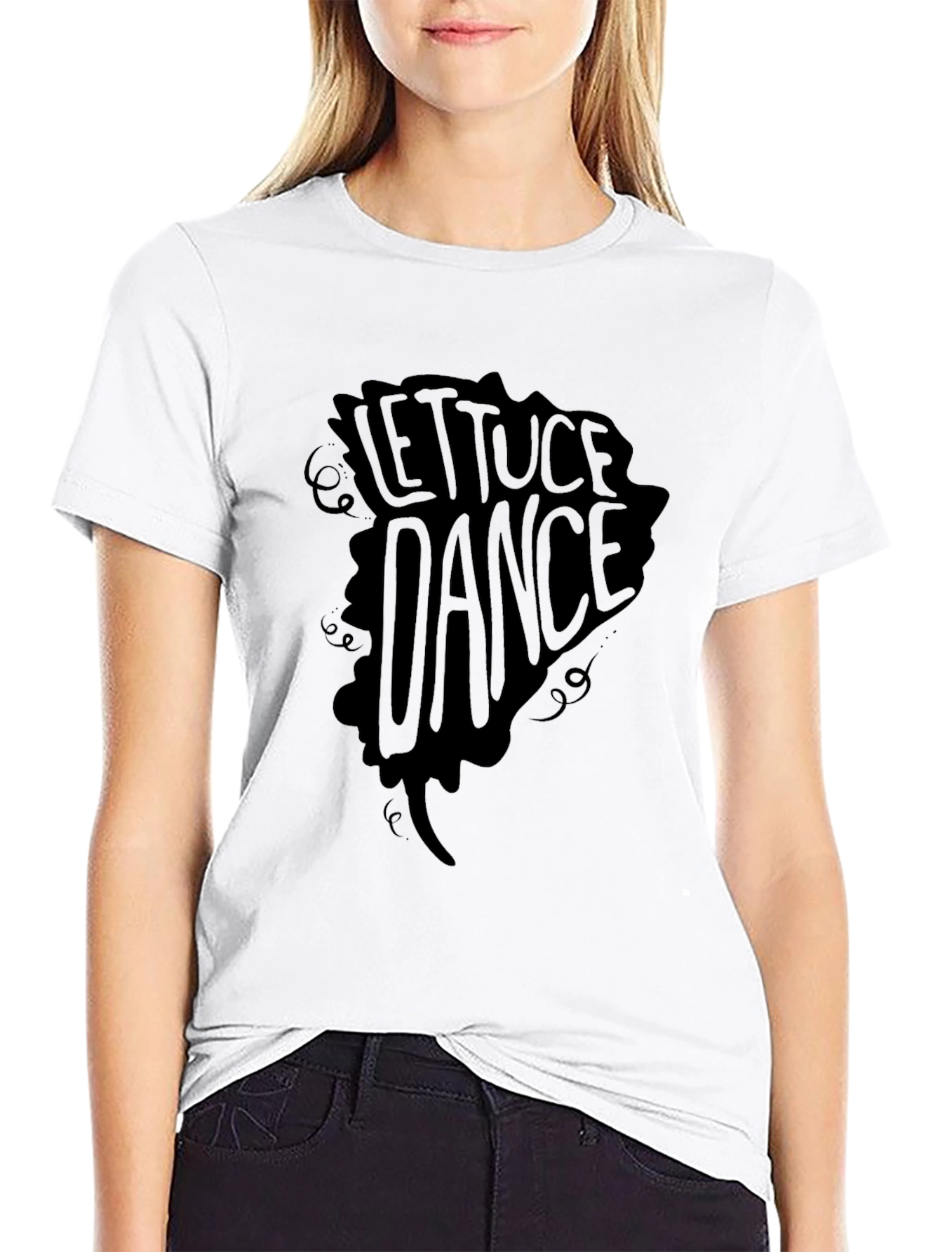 Lettuce Dance Graphic T-Shirt - Black