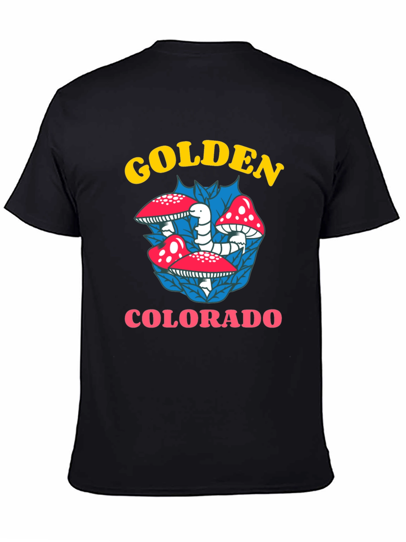 Golden Colorado Mushroom T-Shirt