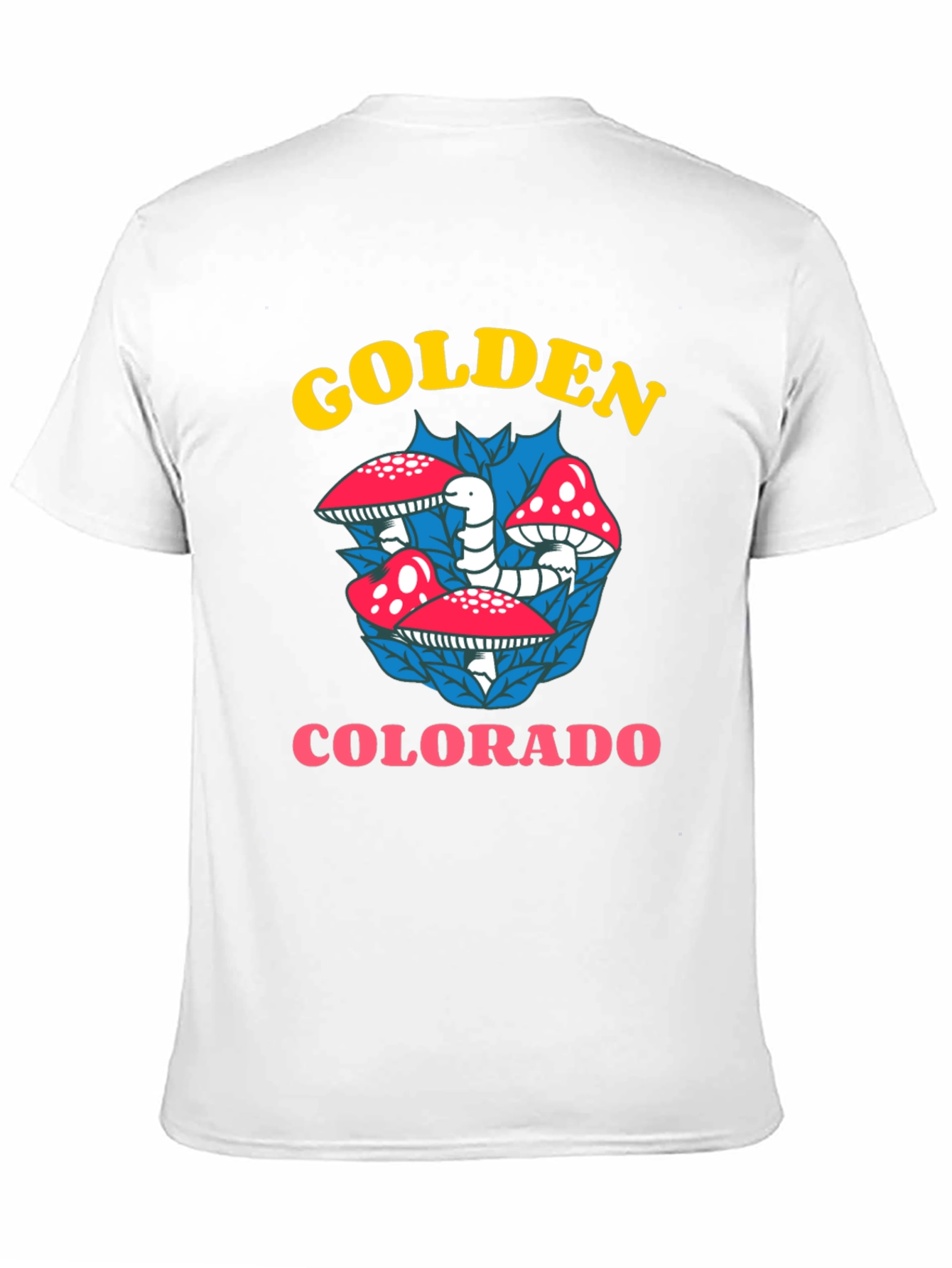 Golden Colorado Mushroom T-Shirt