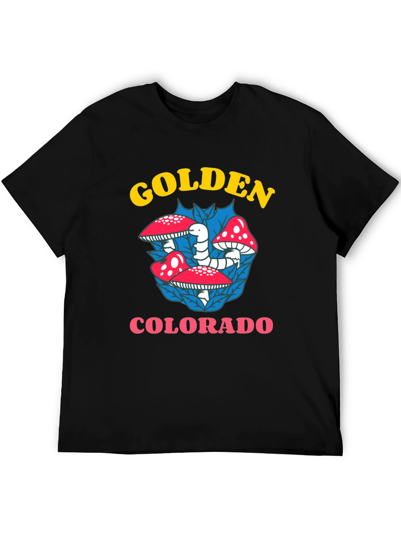Golden Colorado Mushroom T-Shirt