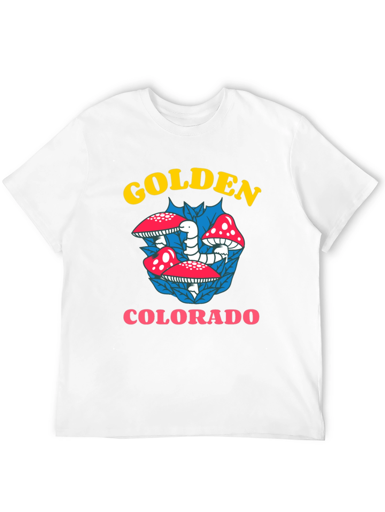 Golden Colorado Mushroom T-Shirt