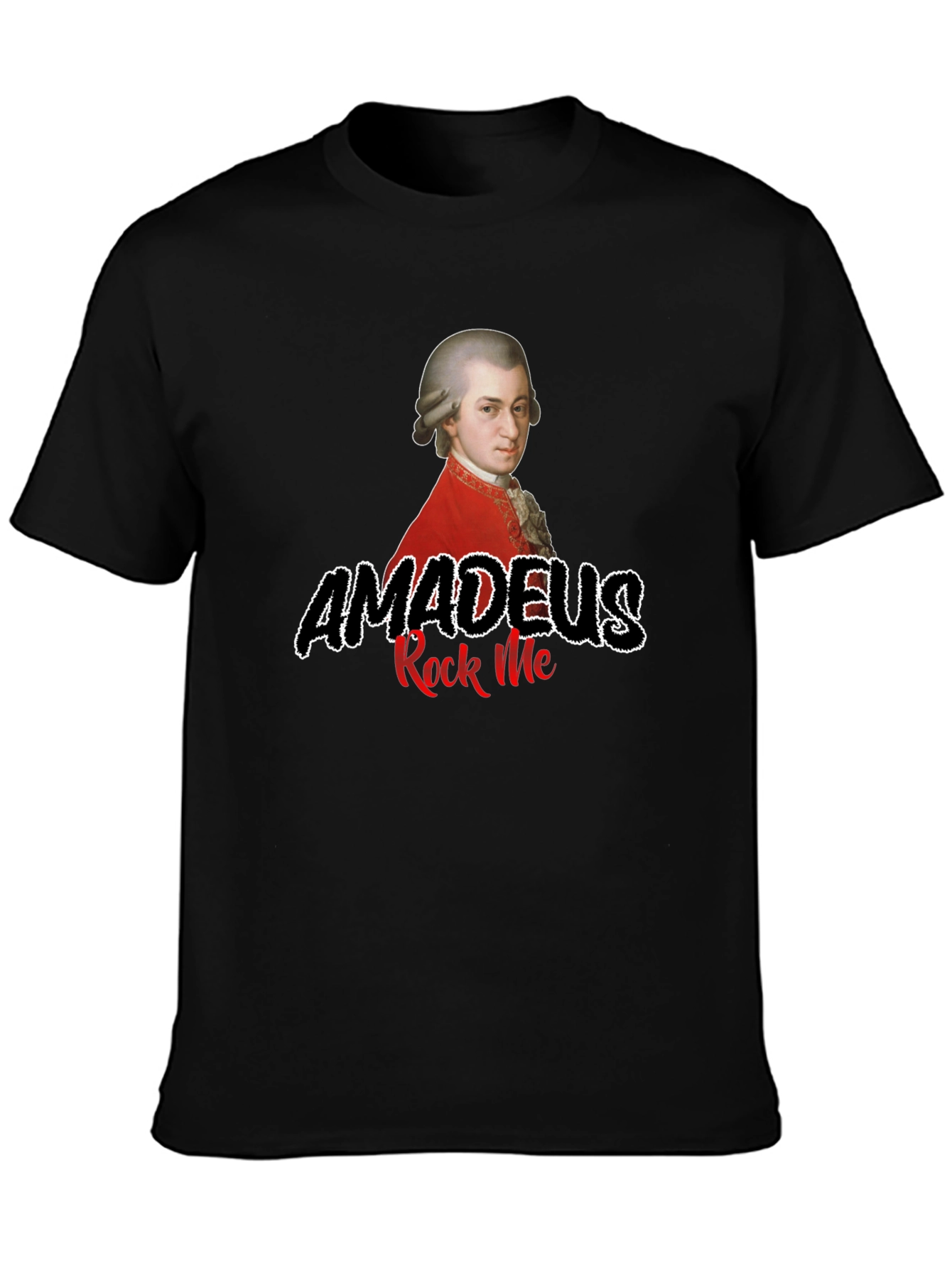 Amadeus Rock Me Black T-Shirt