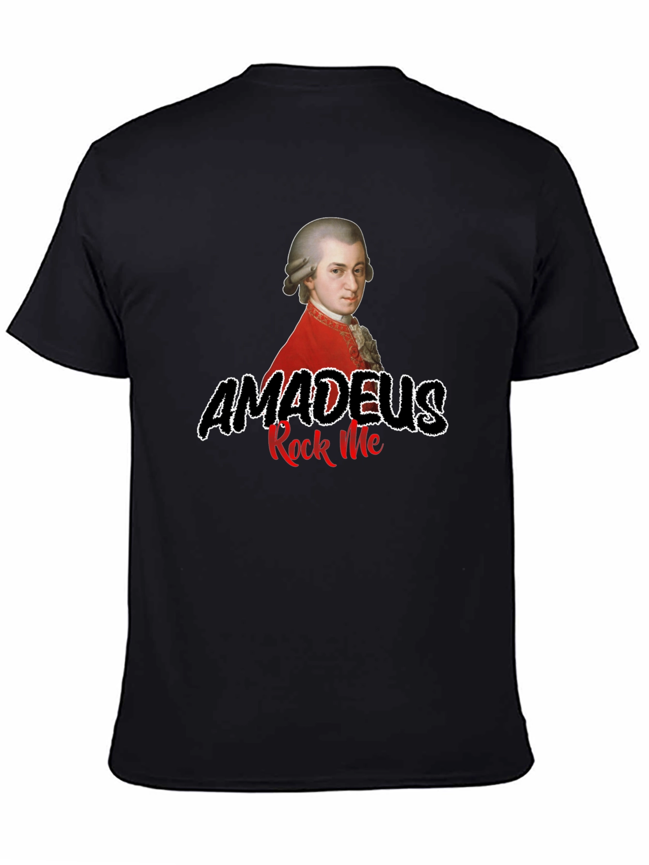 Amadeus Rock Me Black T-Shirt