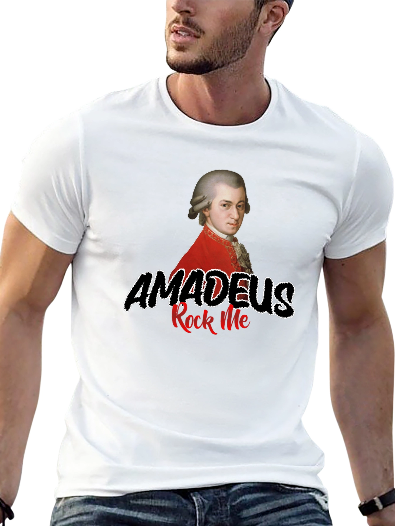 Amadeus Rock Me Black T-Shirt