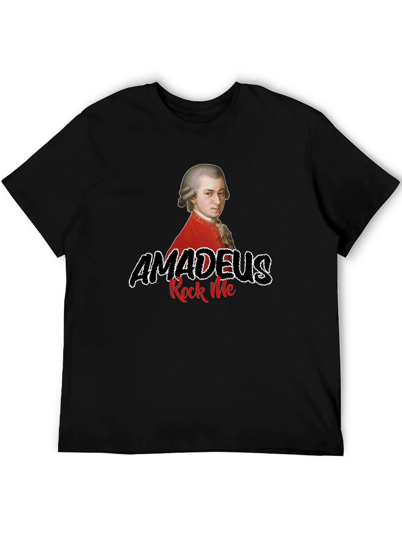 Amadeus Rock Me Black T-Shirt