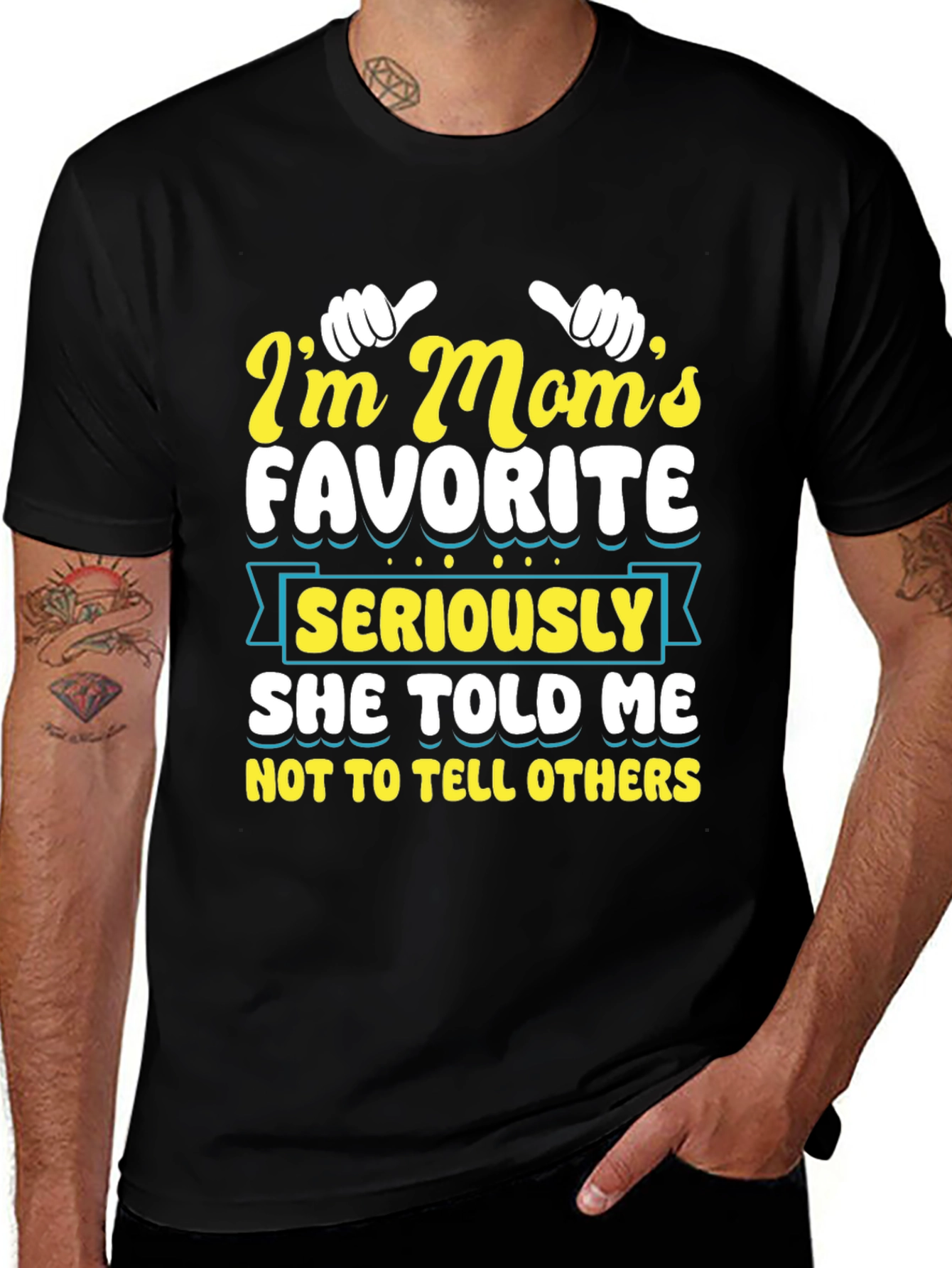 Im Moms Favorite T-Shirt - Funny Graphic Tee