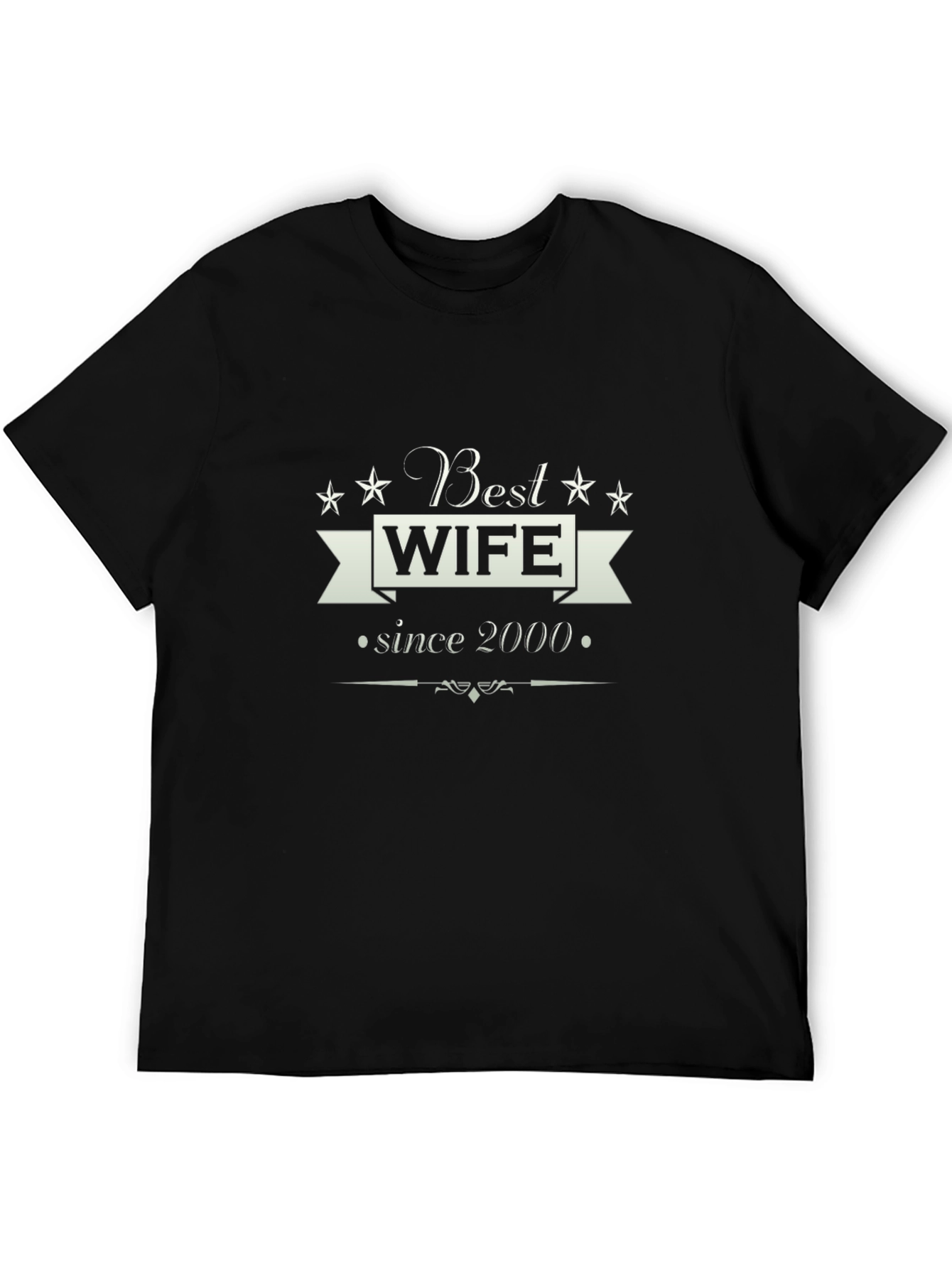 Best Wife Since 2000 Black T-Shirt