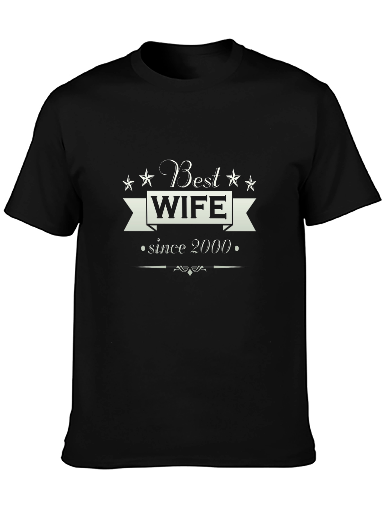 Best Wife Since 2000 Black T-Shirt