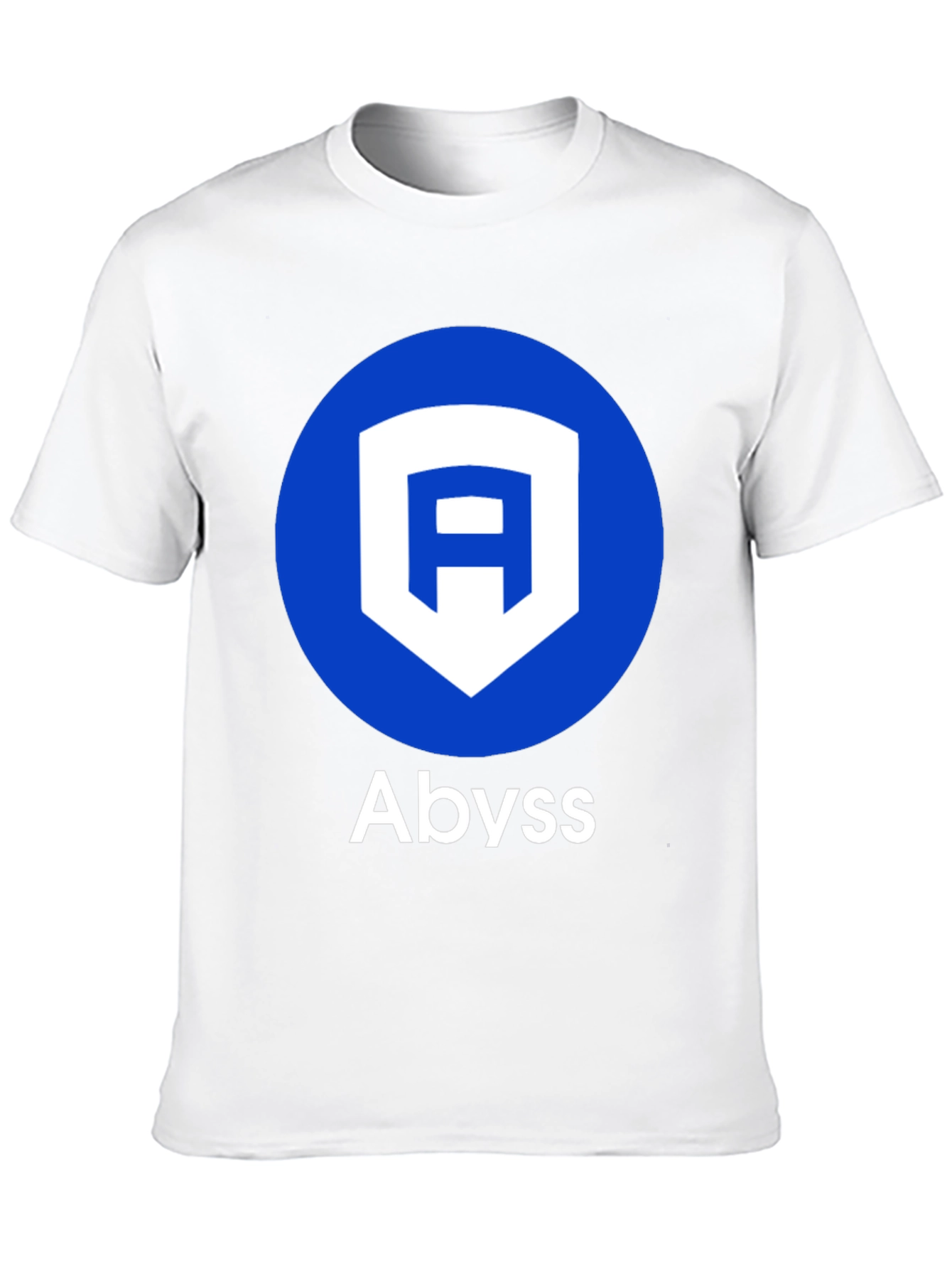 Abyss Logo Graphic Tee - Casual Black T-Shirt