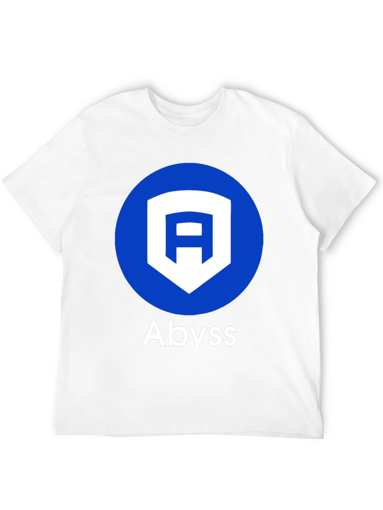 Abyss Logo Graphic Tee - Casual Black T-Shirt