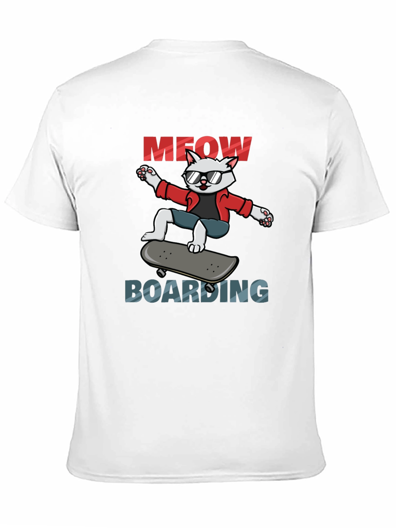 Cool Cat Skateboard T-Shirt