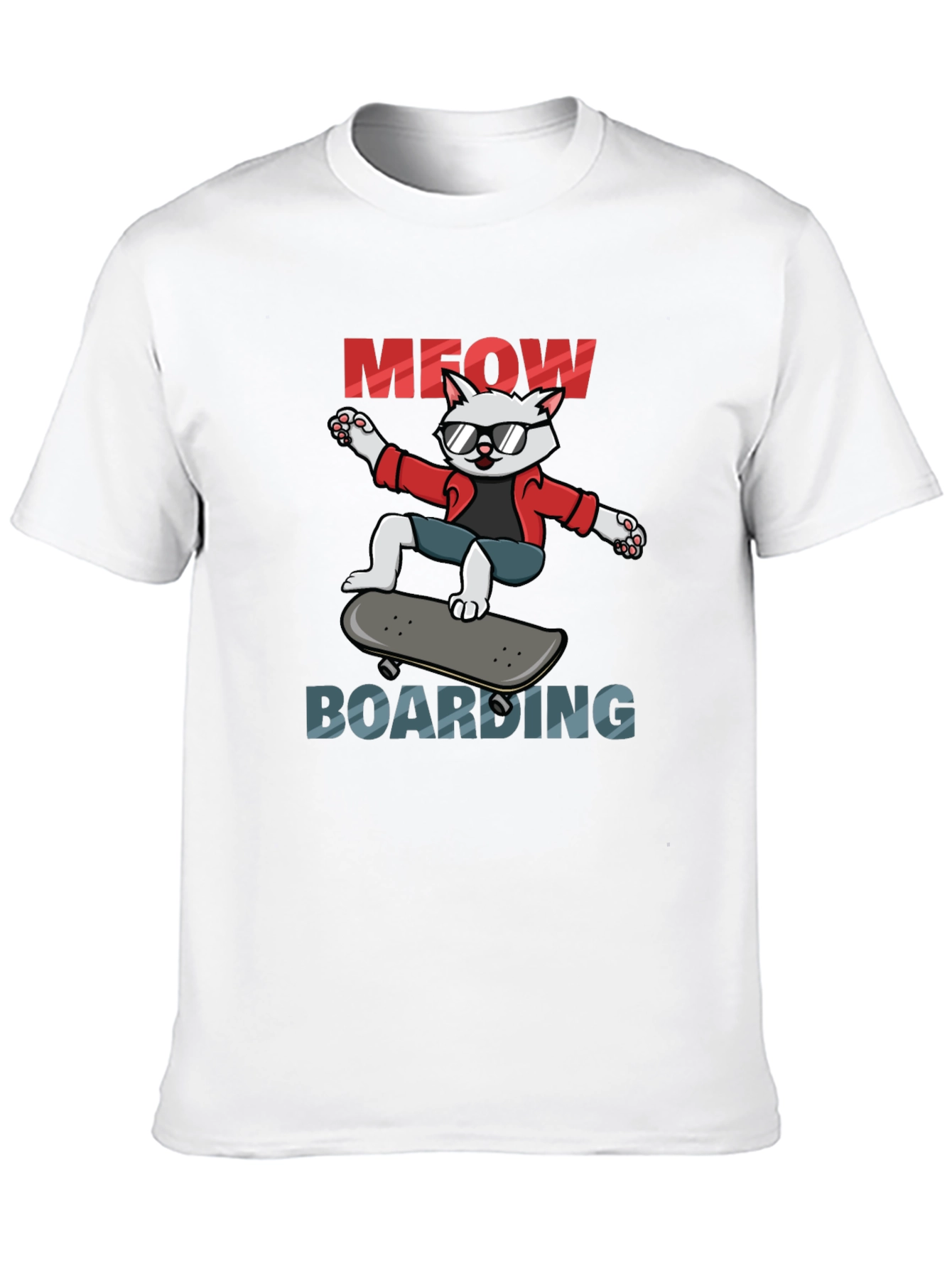 Cool Cat Skateboard T-Shirt