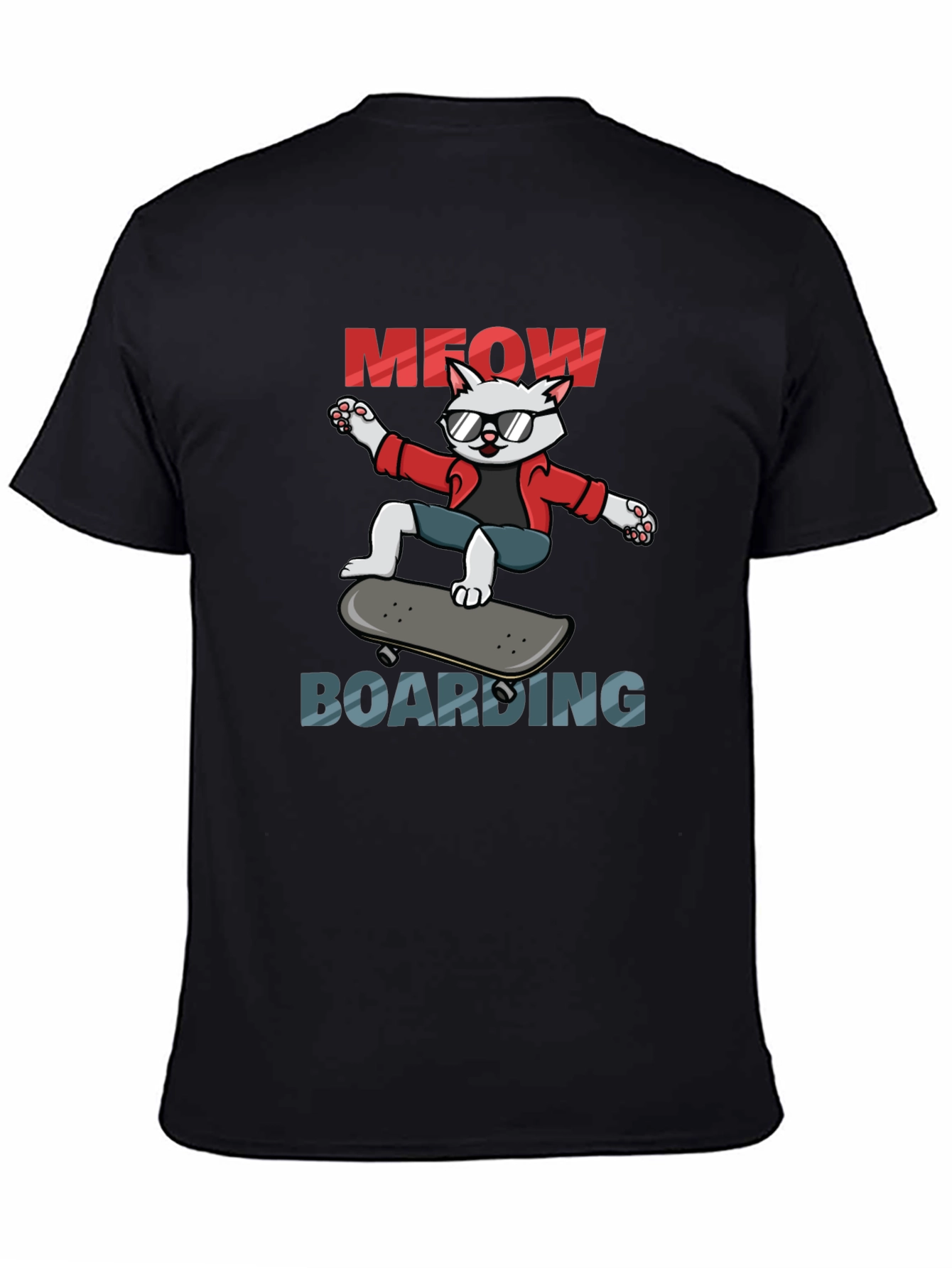 Cool Cat Skateboard T-Shirt