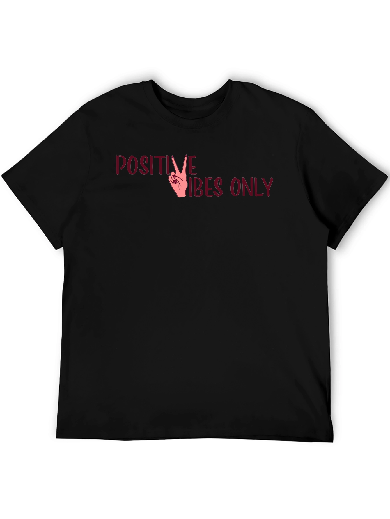 Positive Vibes Only Graphic Tee