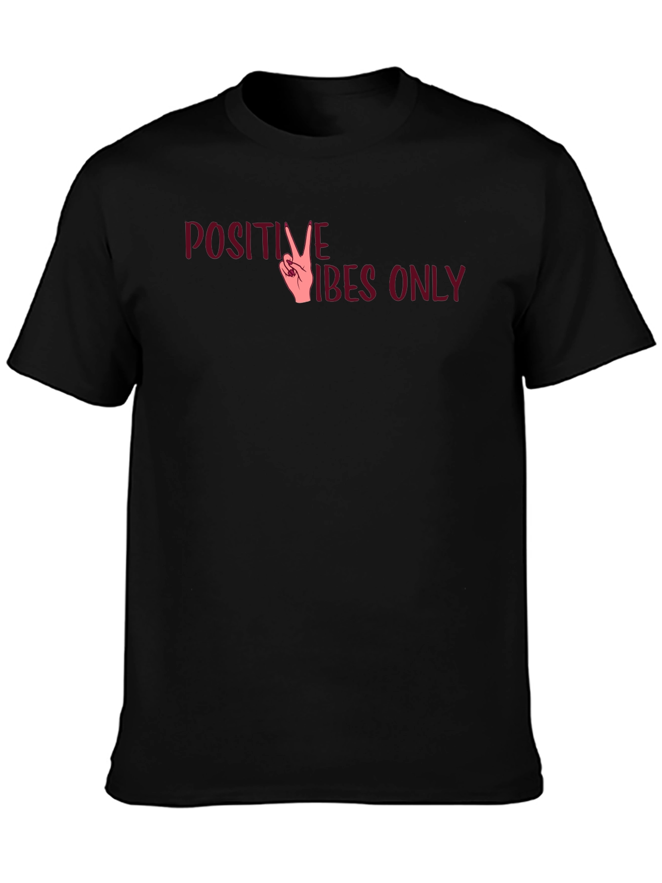 Positive Vibes Only Graphic Tee