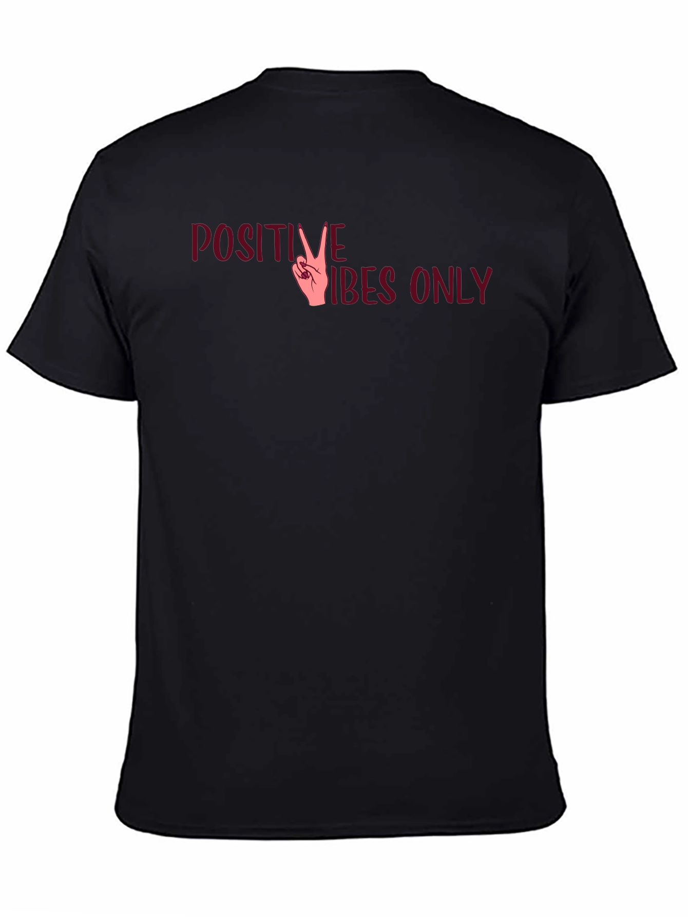 Positive Vibes Only Graphic Tee