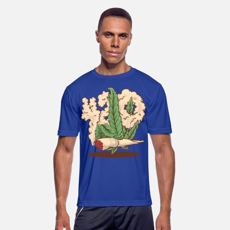 420 hemp hand holding a cannabis joint cartoon