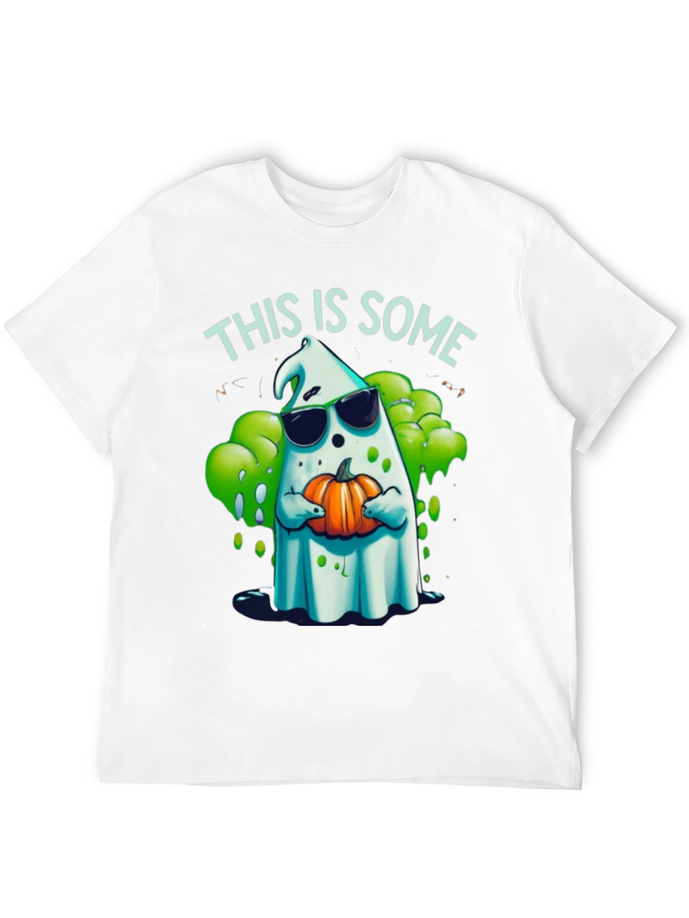 Spooky Ghost Halloween T-Shirt