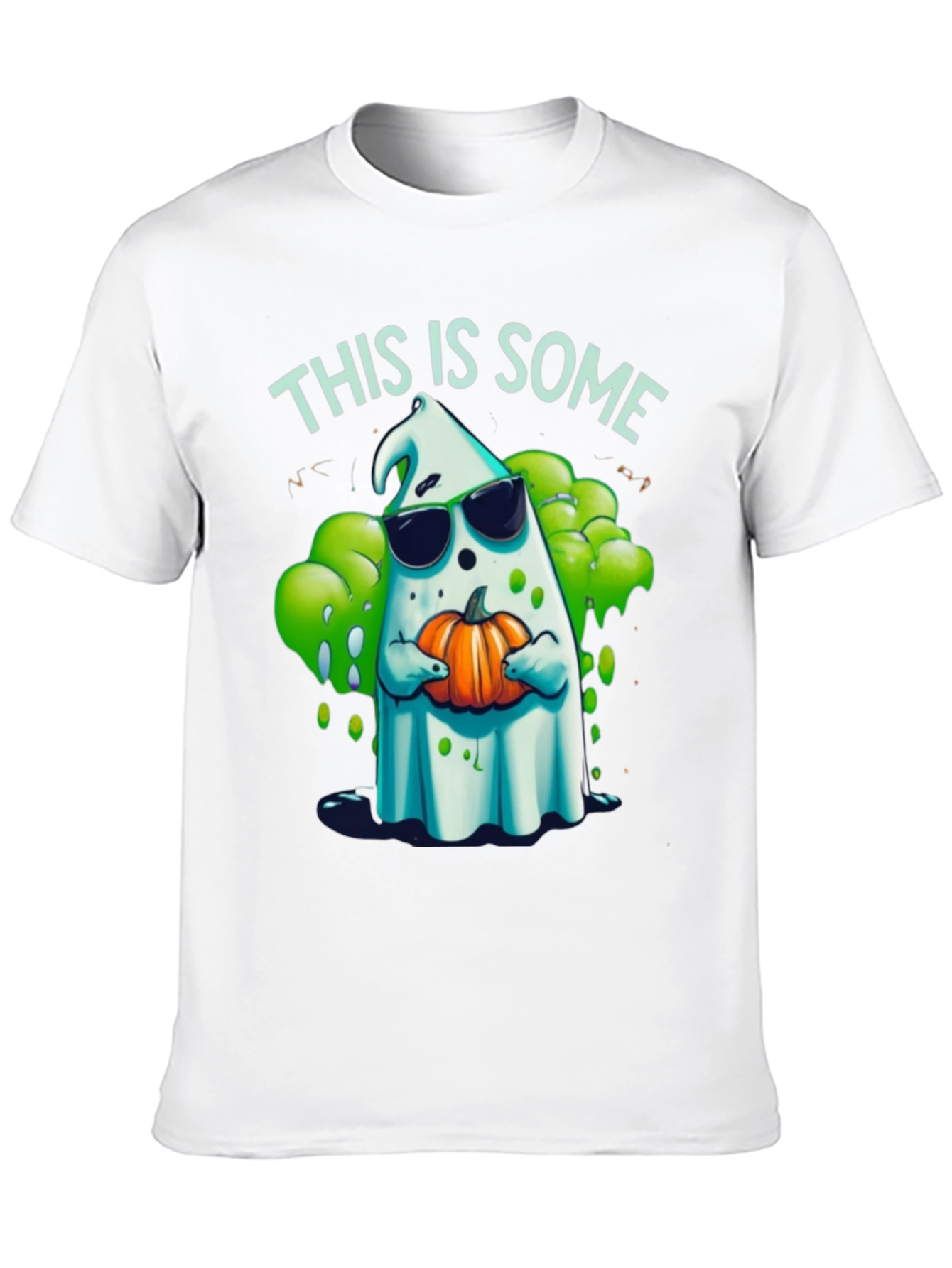 Spooky Ghost Halloween T-Shirt