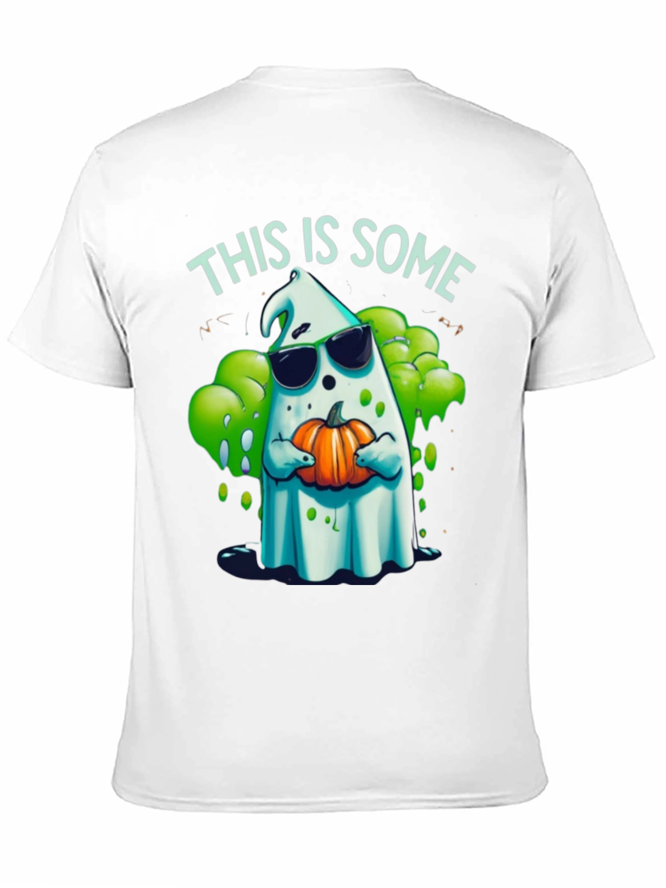 Spooky Ghost Halloween T-Shirt