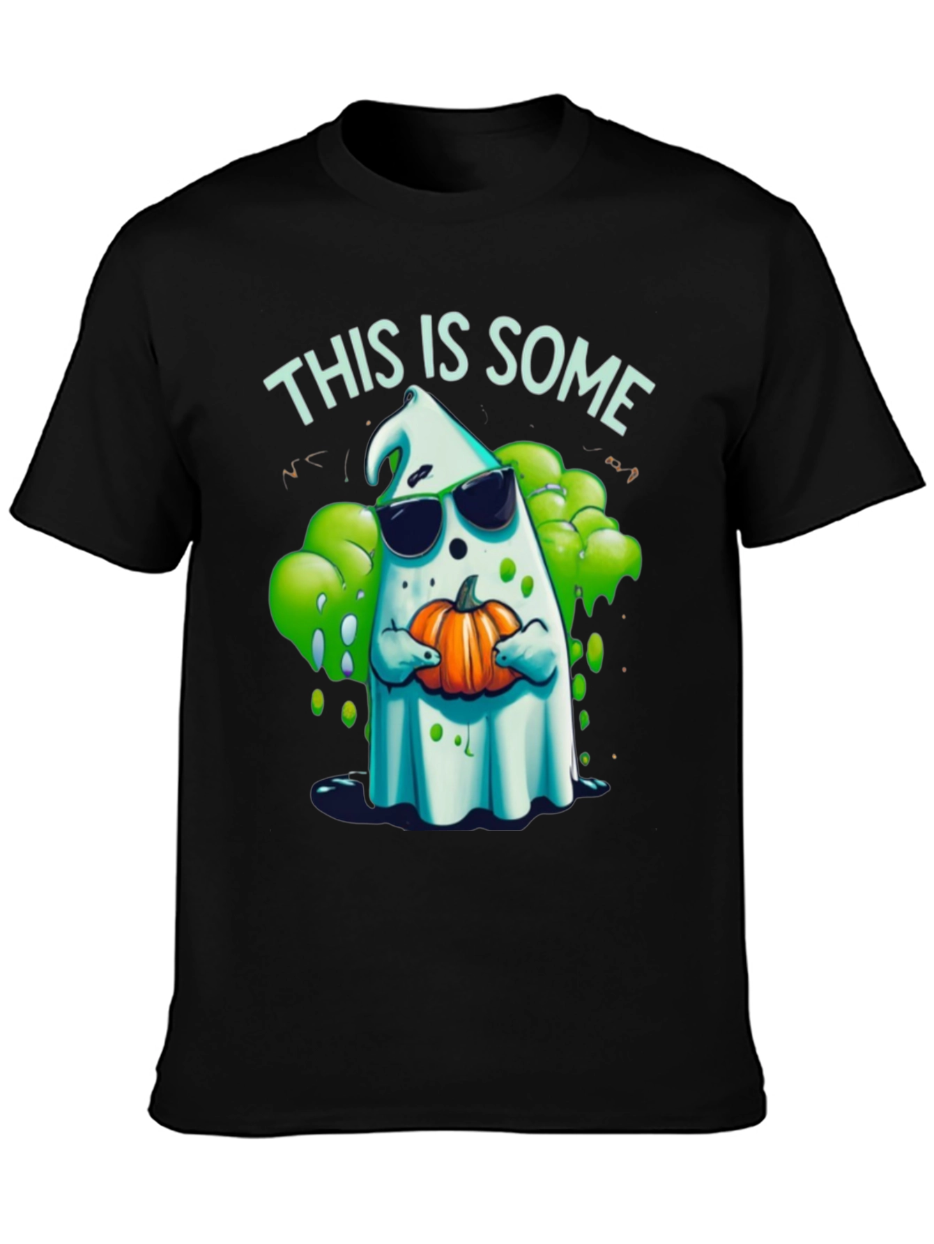 Spooky Ghost Halloween T-Shirt
