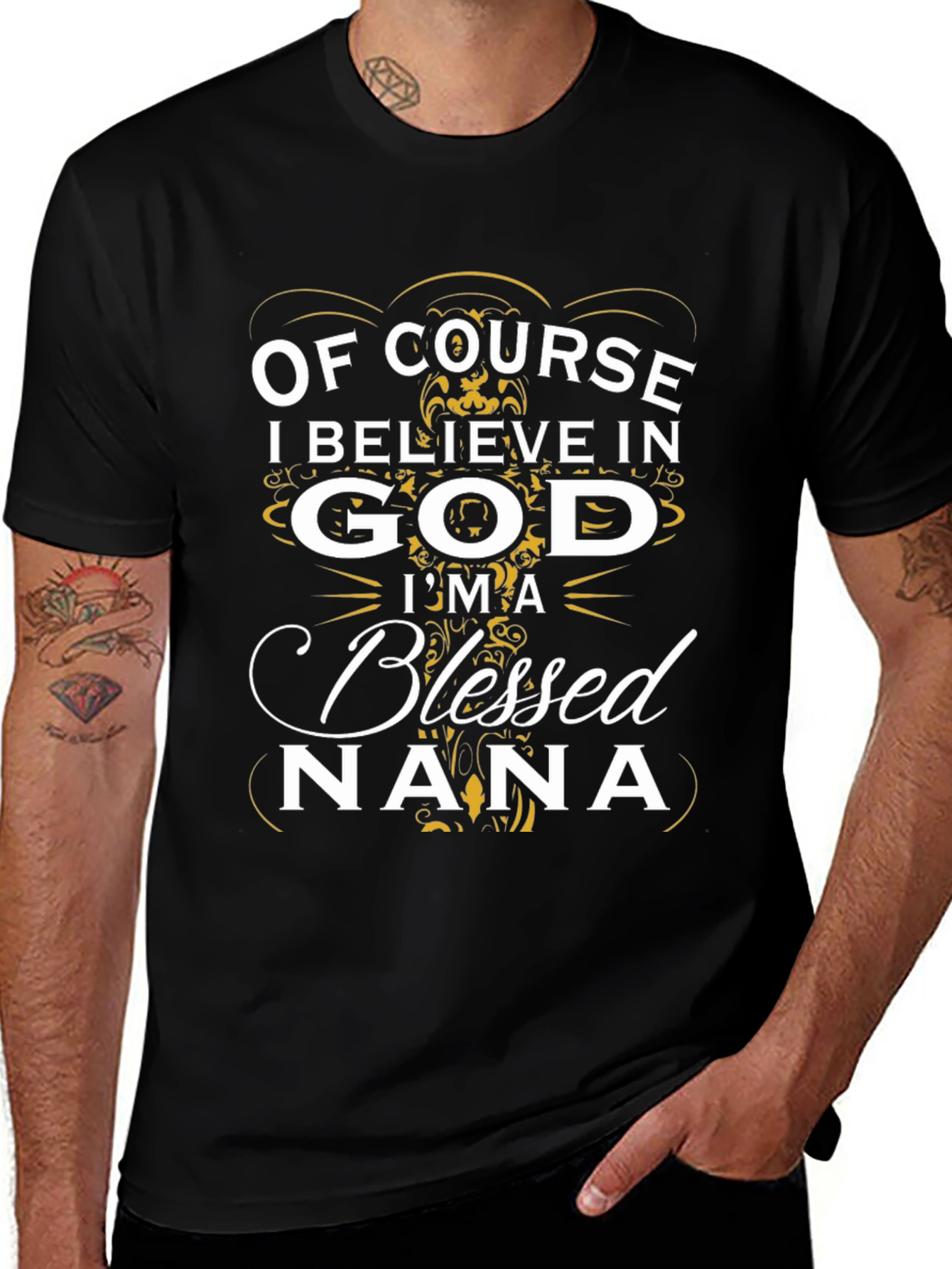 Blessed Nana Graphic T-Shirt