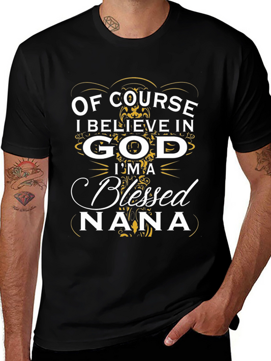 Blessed Nana Graphic T-Shirt
