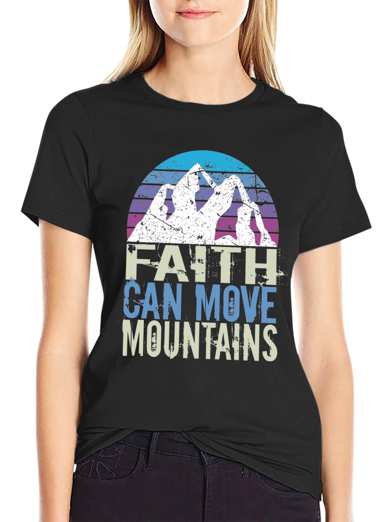 Faith Can Move Mountains Graphic Tee