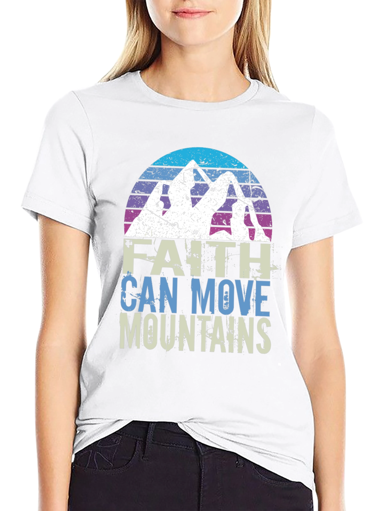 Faith Can Move Mountains Graphic Tee