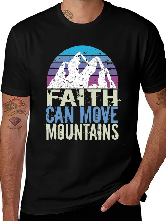 Faith Can Move Mountains Graphic Tee
