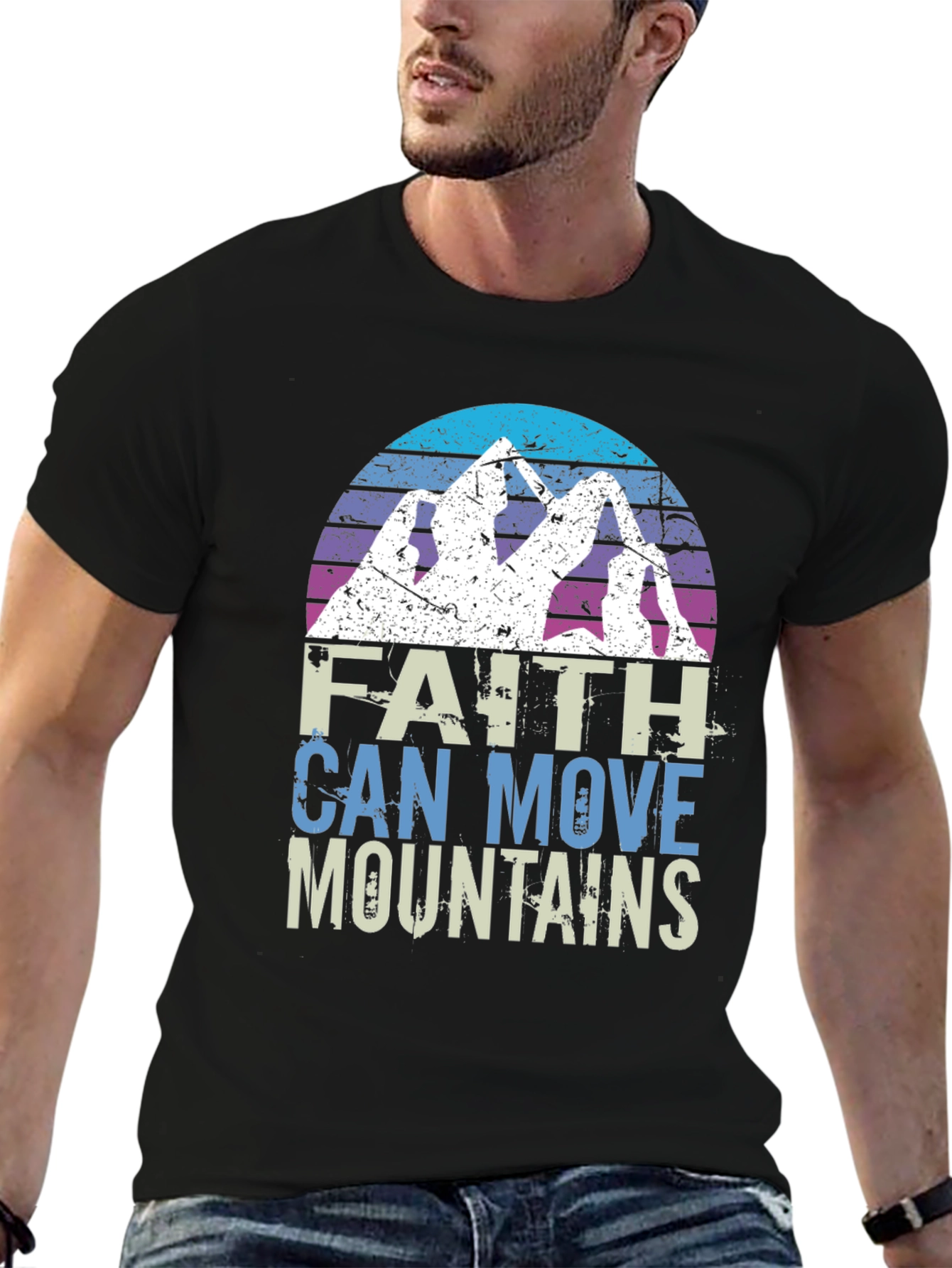 Faith Can Move Mountains Graphic Tee
