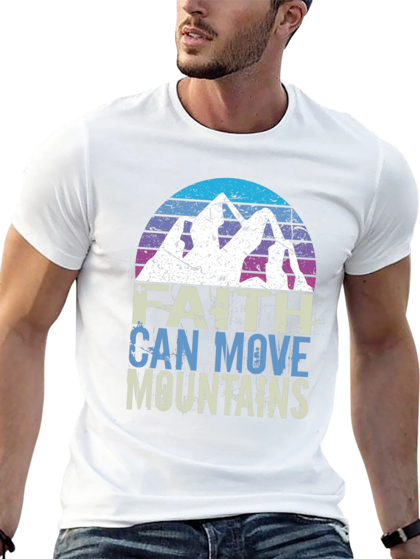 Faith Can Move Mountains Graphic Tee