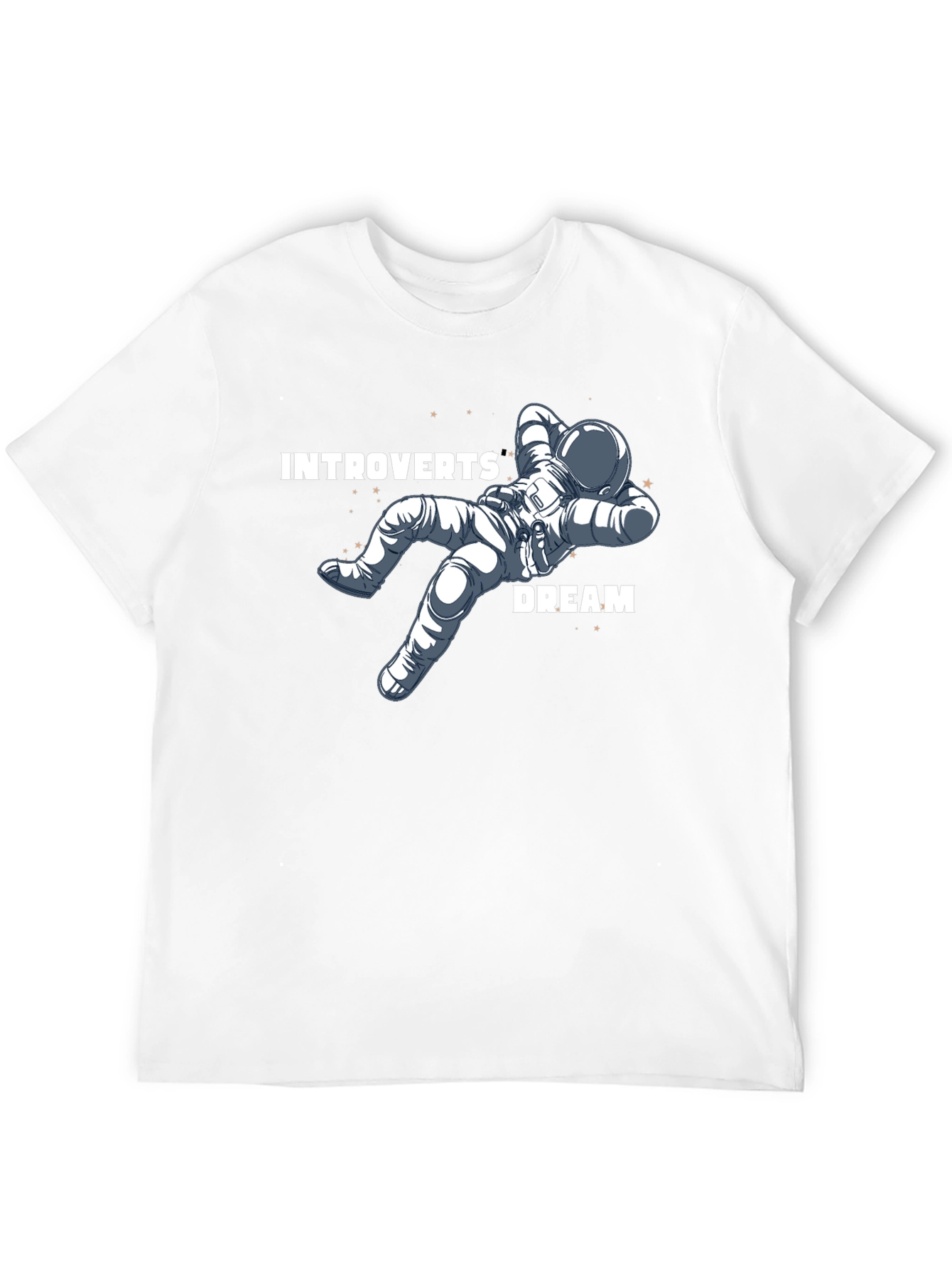 Introverts Dream Relaxing Astronaut T-Shirt