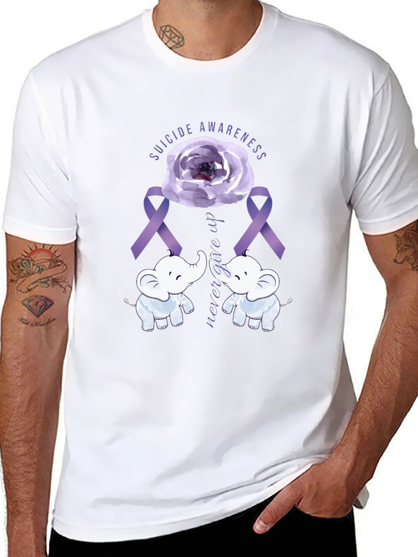 Suicide Awareness Elephant T-Shirt