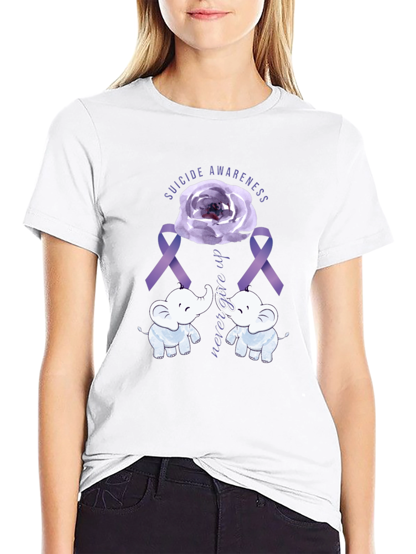Suicide Awareness Elephant T-Shirt