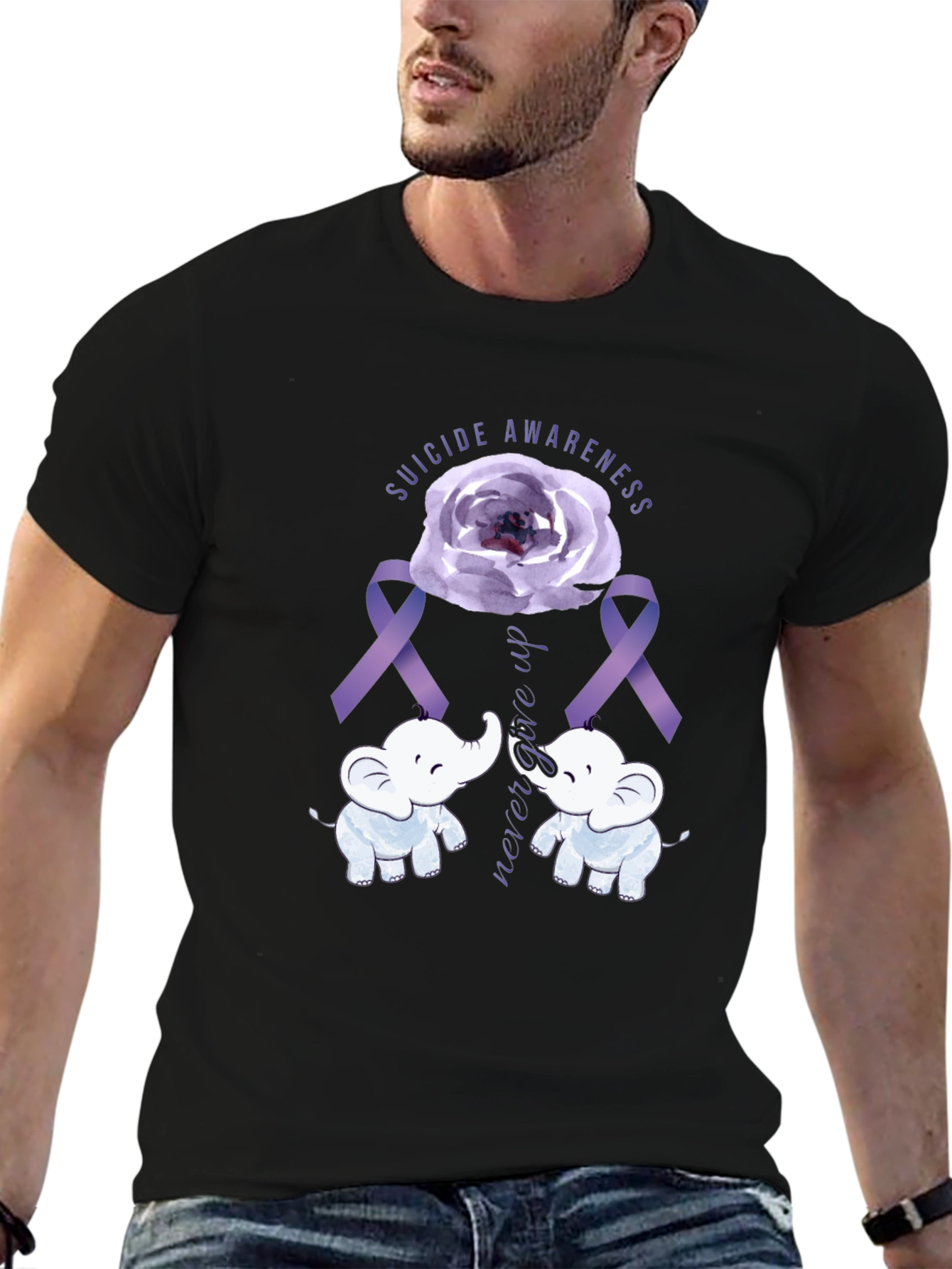 Suicide Awareness Elephant T-Shirt