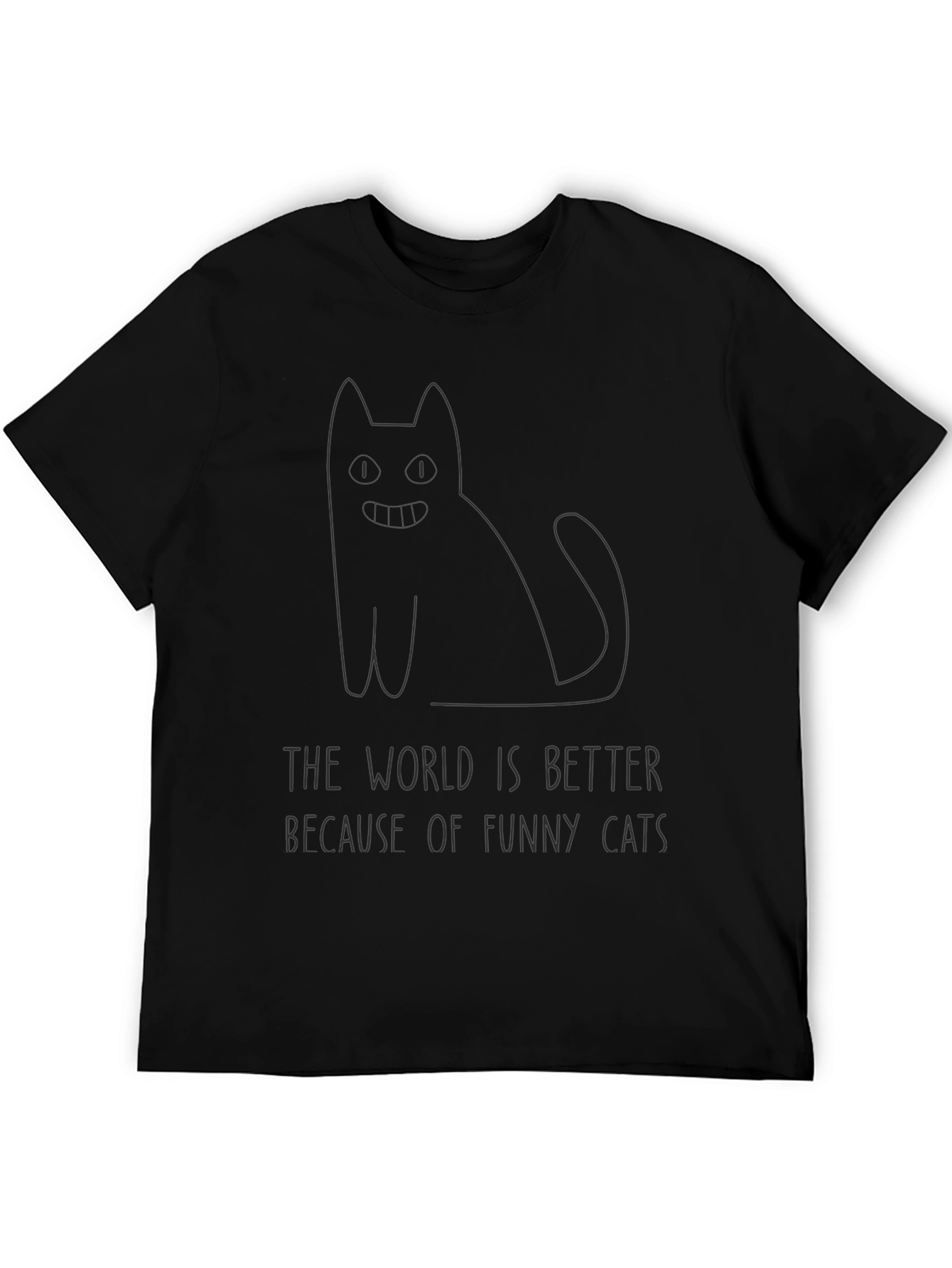 Funny Cats T-Shirt - Better World Tee
