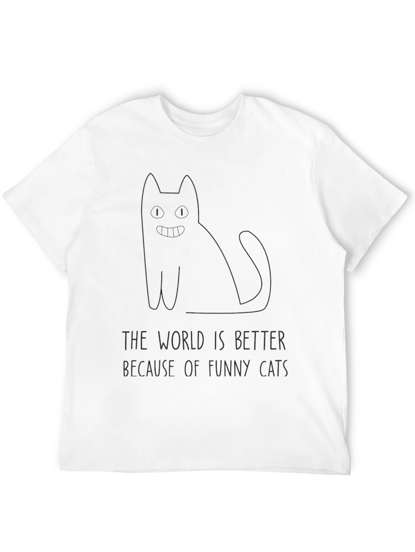 Funny Cats T-Shirt - Better World Tee