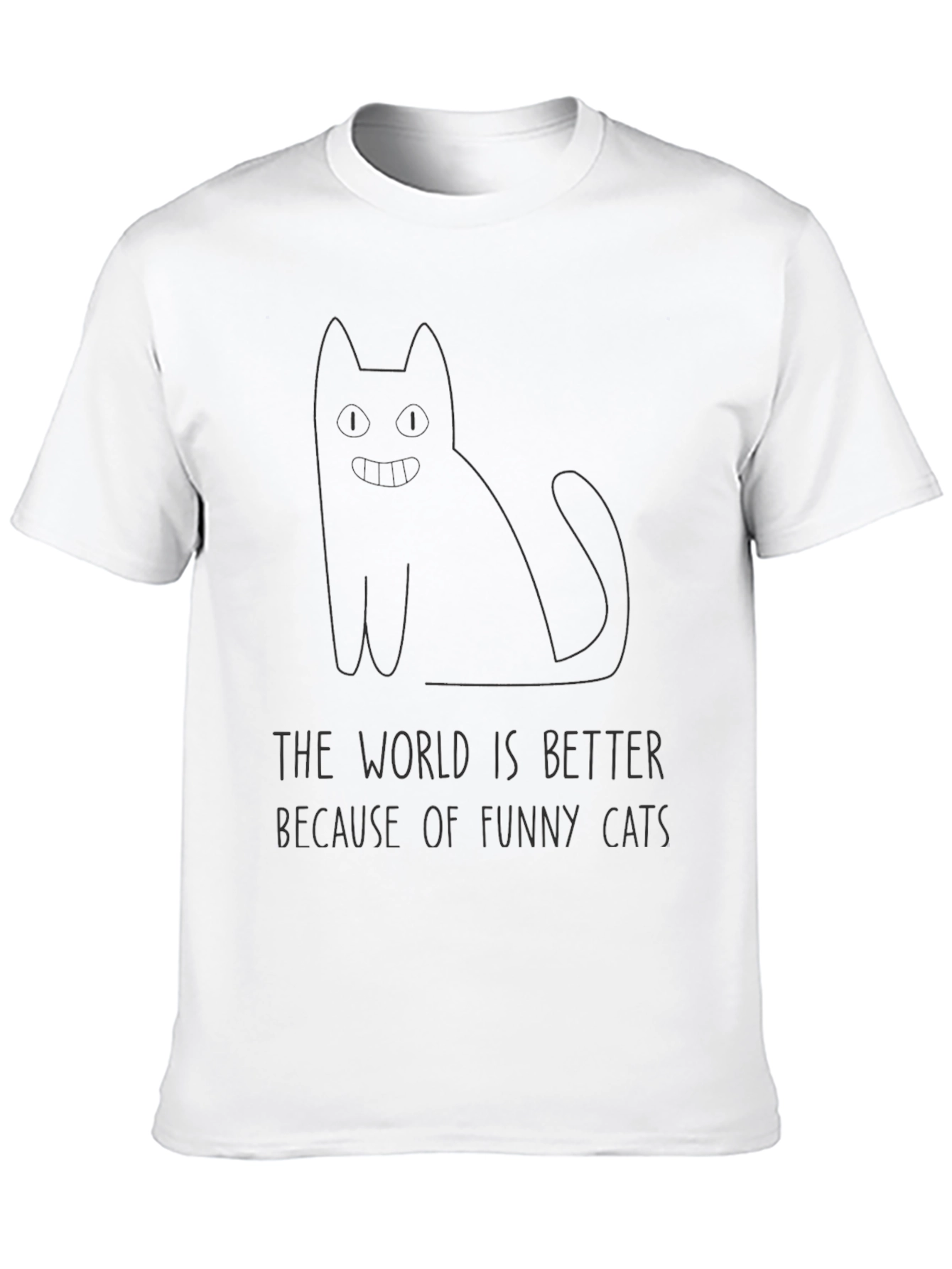 Funny Cats T-Shirt - Better World Tee