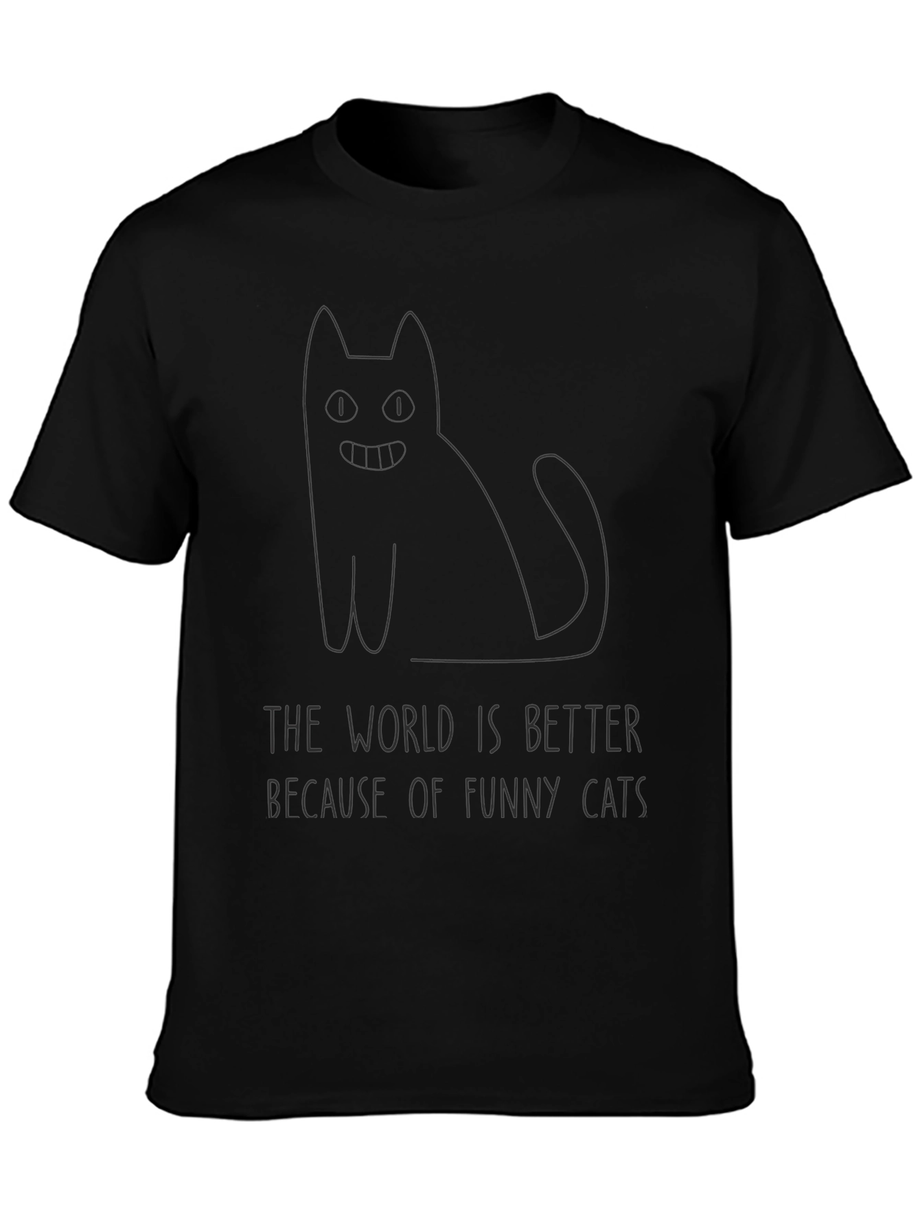 Funny Cats T-Shirt - Better World Tee