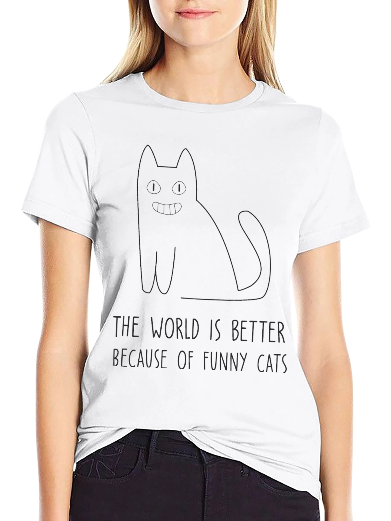 Funny Cats T-Shirt - Better World Tee