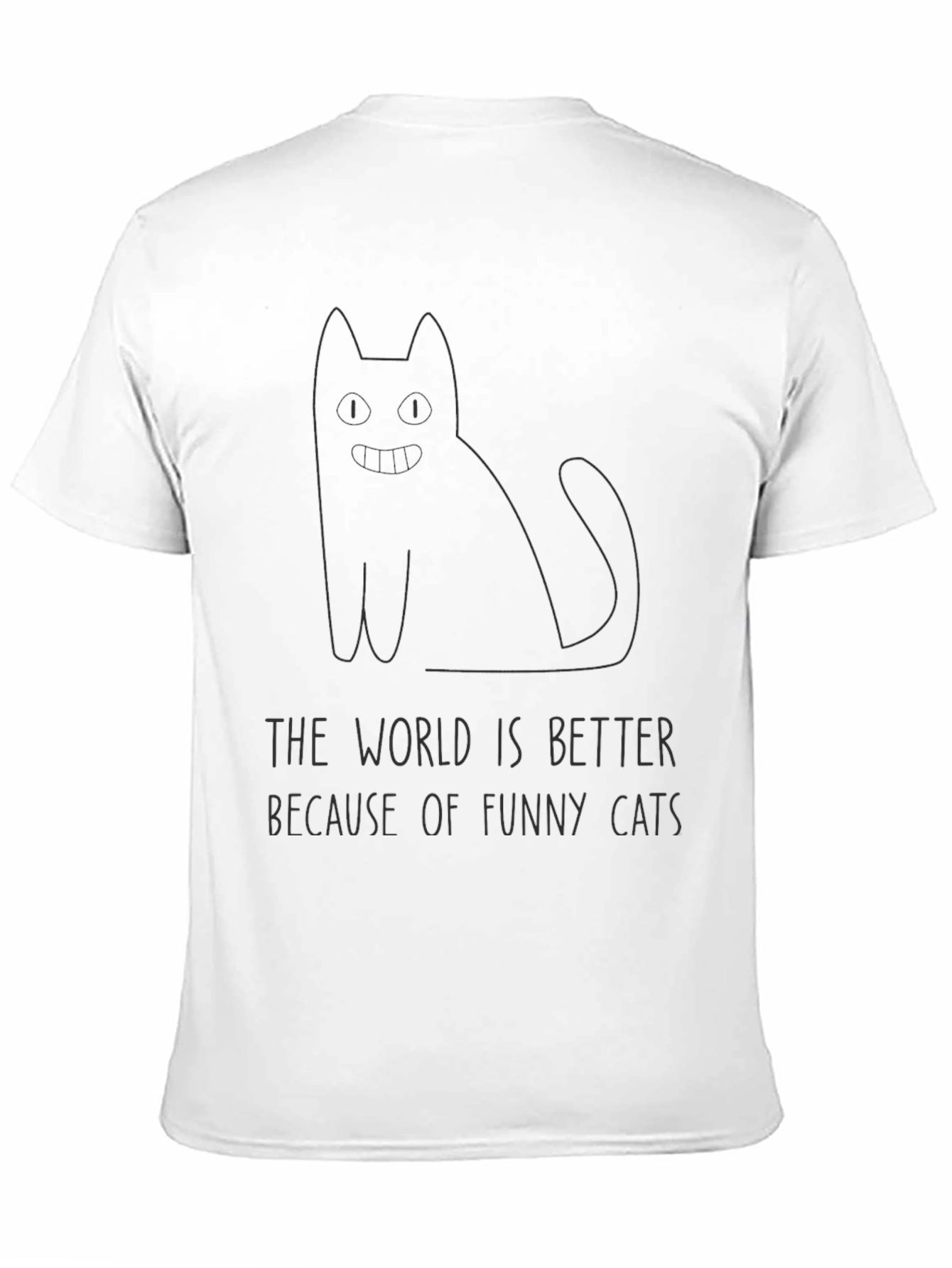 Funny Cats T-Shirt - Better World Tee