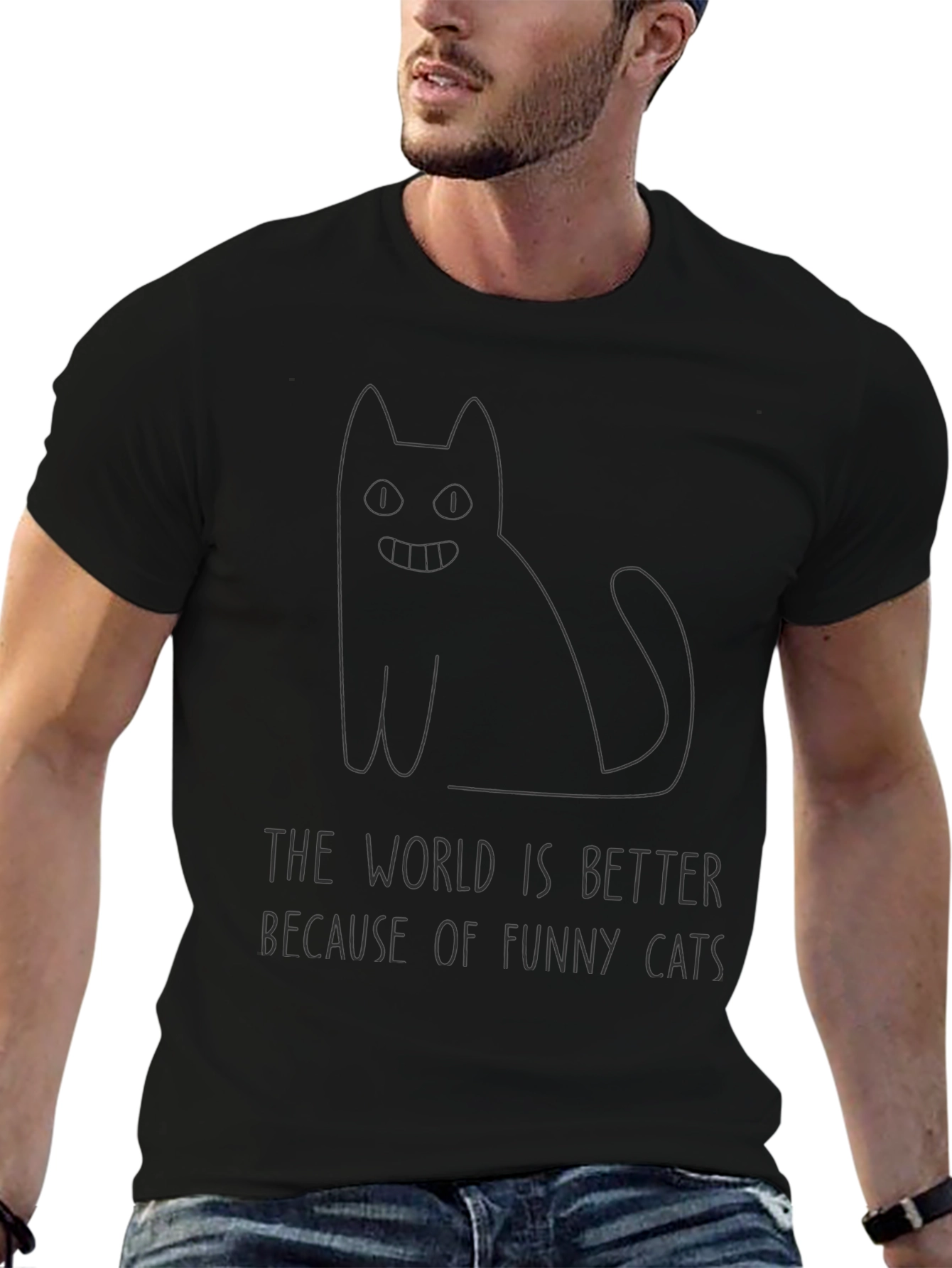 Funny Cats T-Shirt - Better World Tee